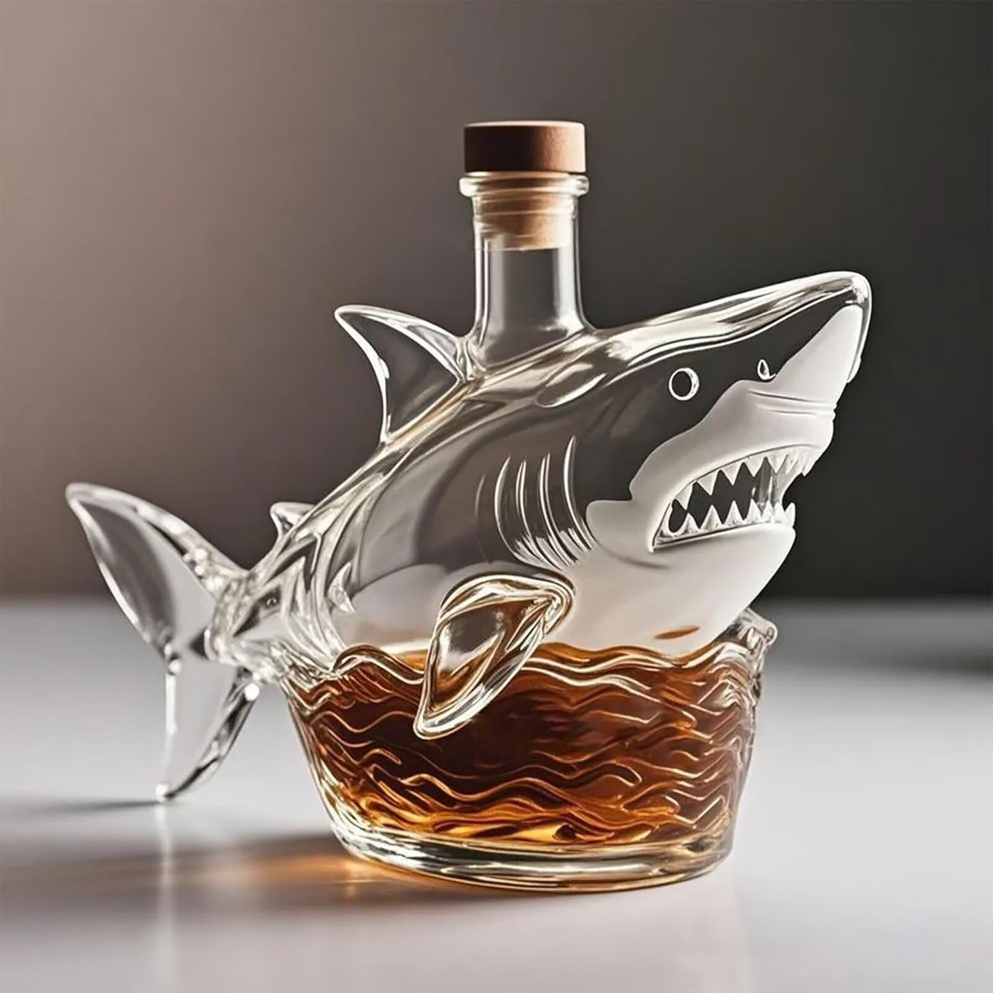 Shark Bottle Decor