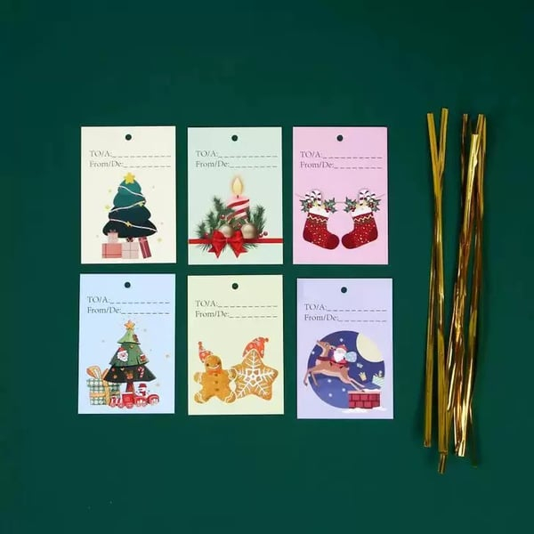 🎅Early Christmas Sale 49% OFF 🎁 Christmas Cheer Drawstring Gift Bags - 33-Pack