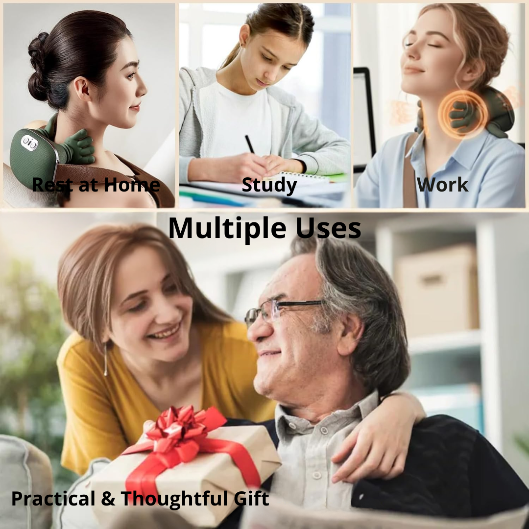 Portable Neck and Back Relaxing Massager