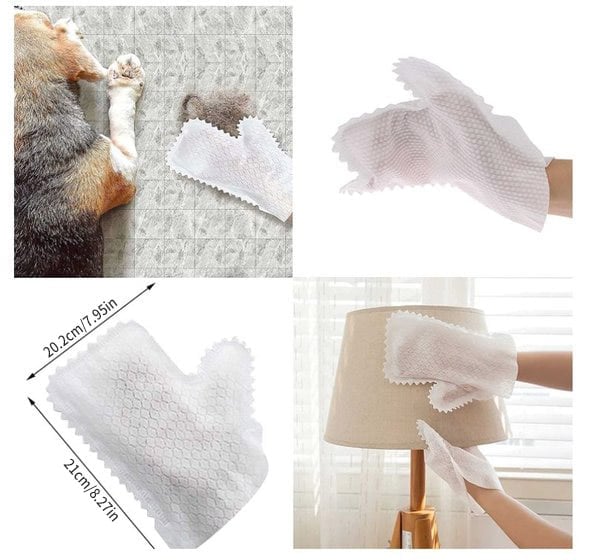 💥Last Day 70%OFF💥- Dust Removal Gloves (🔥BUY 5 GET 3 FREE)