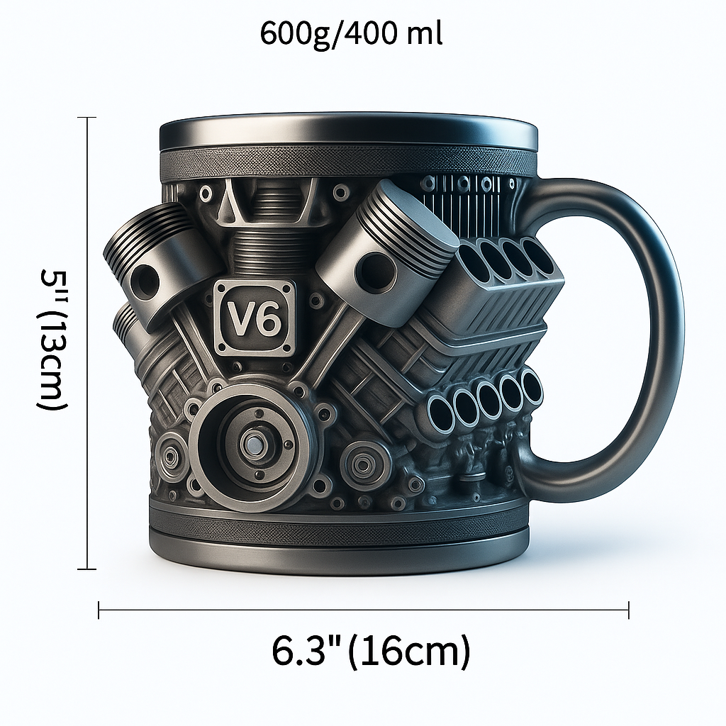🔥Flash Sale-V6/V8 Engine Mug