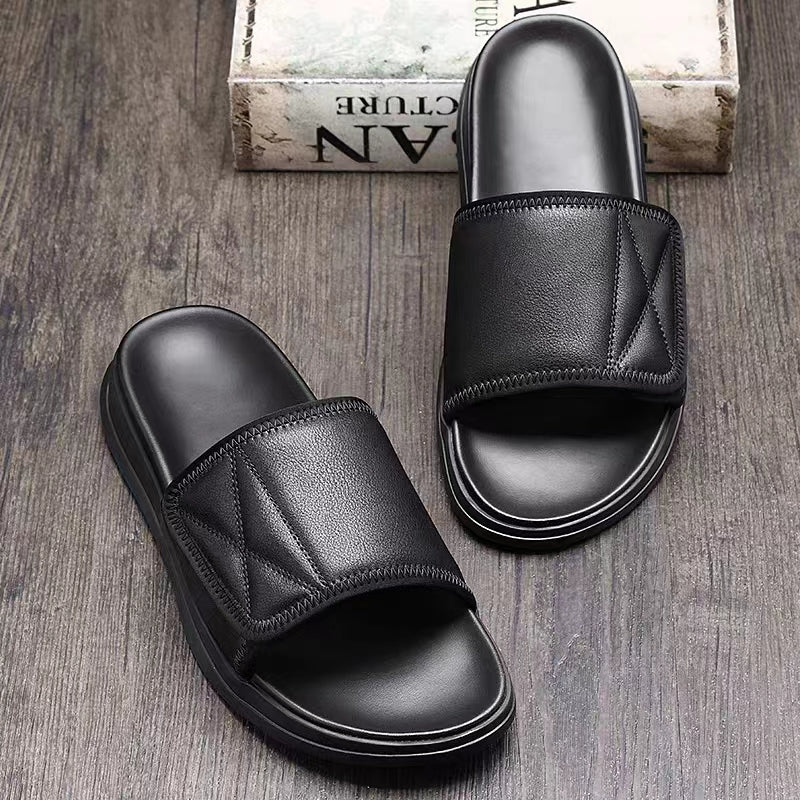 Men's Velcro Outdoor Slippers