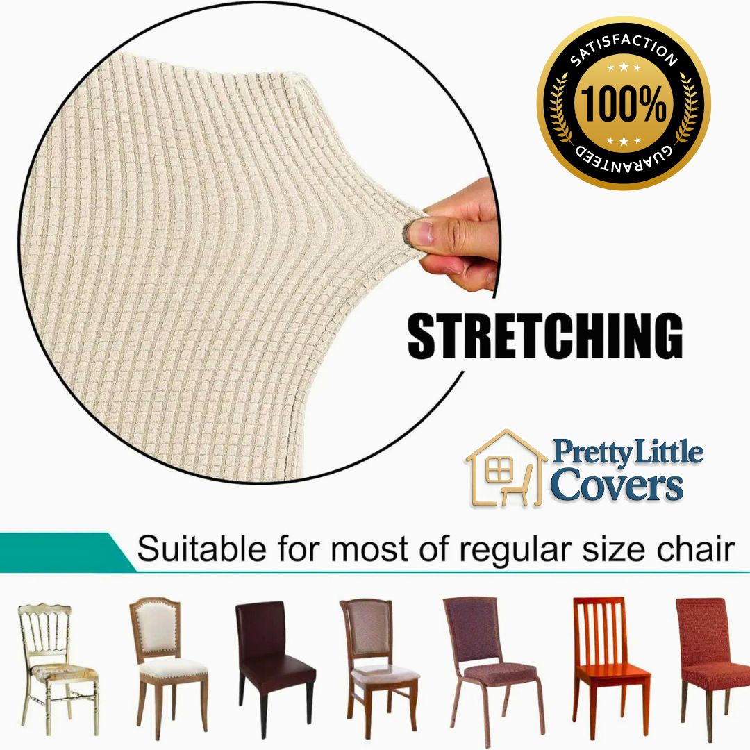 PrettyGuard™ Chair Covers – Instantly Revive Old Chairs!