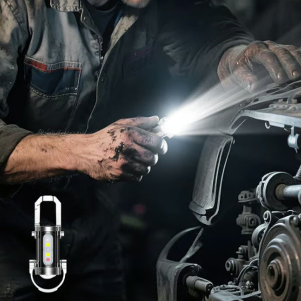 🔦Portable Rechargeable Bright Keychain Flashlight✨