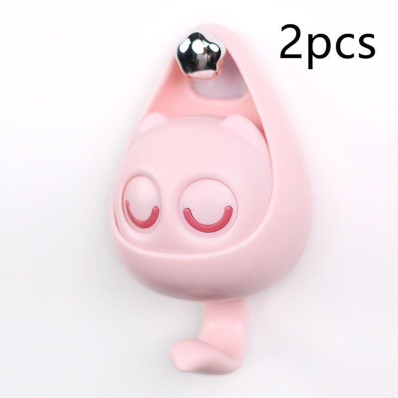 Cute Cat Coat Hook with Blinking Eyes