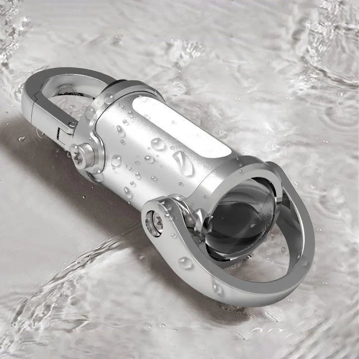 ❄️Winter Discount Frenzy Promotion-49% OFF-🔦Mini Keychain LED Flashlight - Fast Charging Bi-Directional Output Work Light with Emergency SOS