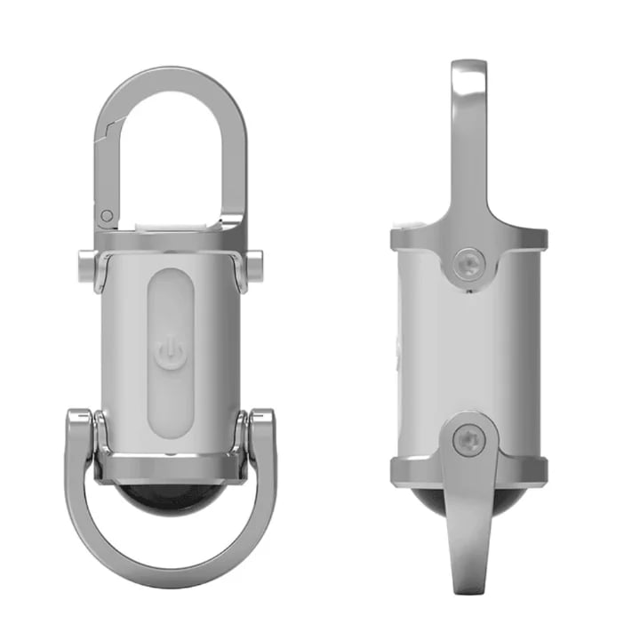 ❄️Winter Discount Frenzy Promotion-49% OFF-🔦Mini Keychain LED Flashlight - Fast Charging Bi-Directional Output Work Light with Emergency SOS