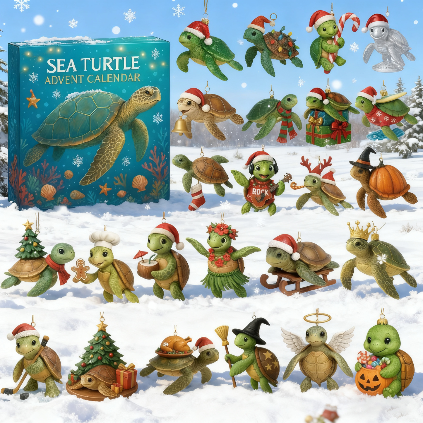 💚🐢 2025 Sea Turtle Advent Calendar🎁
