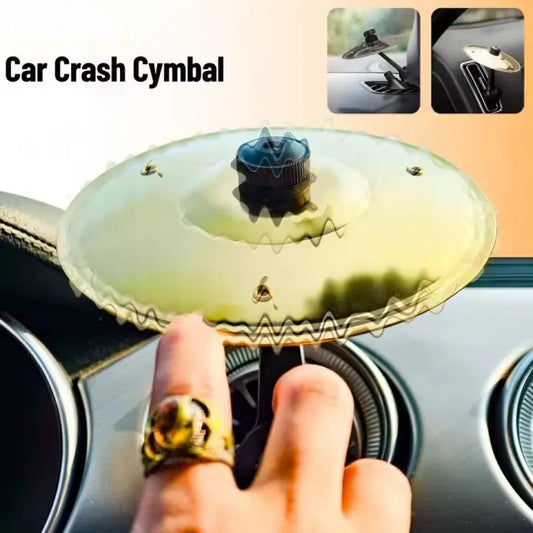 Universal Auto Air Ventilation Port Clip-On Mini Drum Cymbals