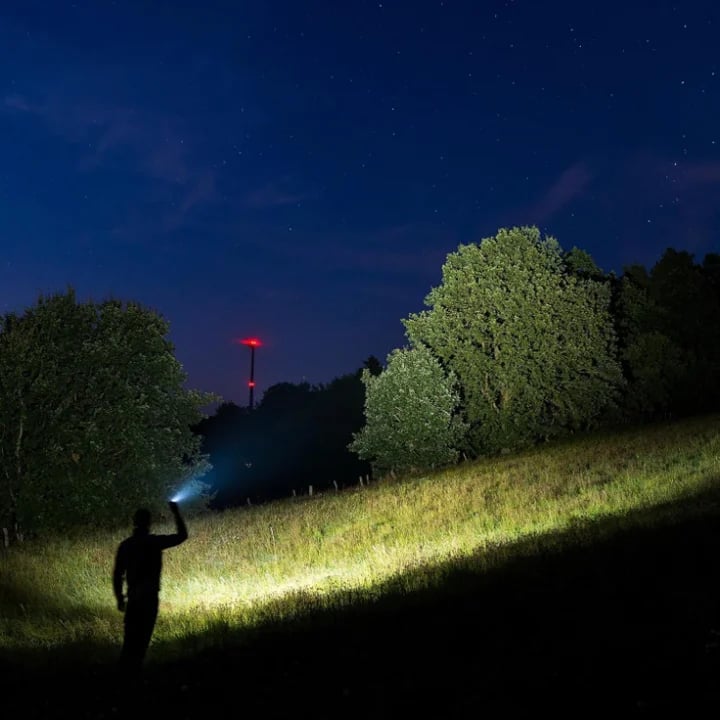 ❄️Winter Discount Frenzy Promotion-49% OFF-🔦Mini Keychain LED Flashlight - Fast Charging Bi-Directional Output Work Light with Emergency SOS