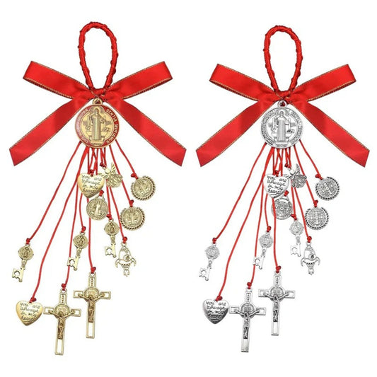 ✝️ Saint Benedict Medal Protection from Evil Blessing Charm Catholic