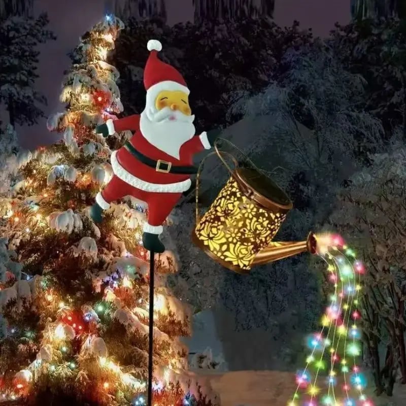 Santa Solar Kettle Lights
