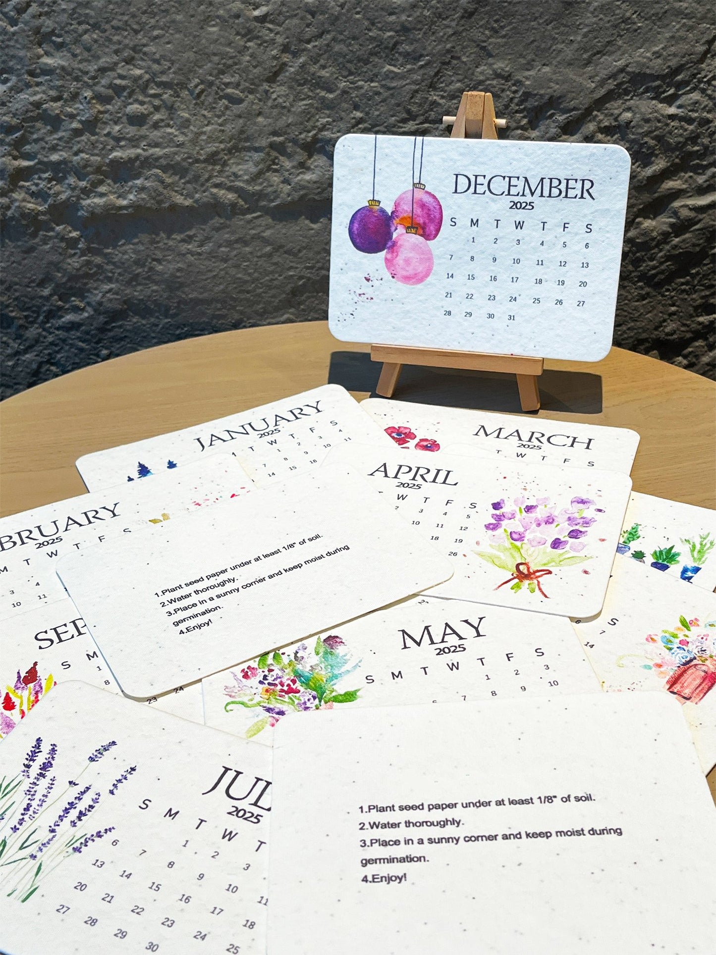 ✨Last day promotion 49% off - 🌱Eco-Friendly Plantable Seed Calendar 2025