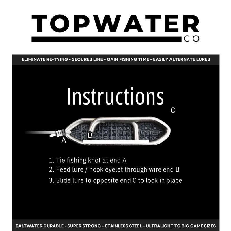 Topwater Co Speed Clips