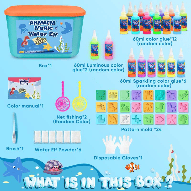 🔥DIY Handmade Water Animal Set - Magical Water Fairy Creation Kit