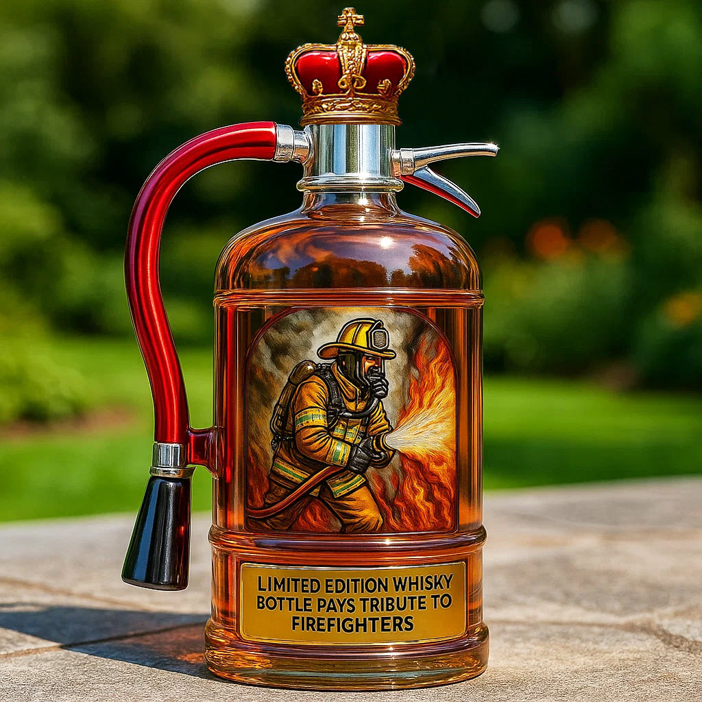Limited Edition Fire Extinguisher Bottle Pays Tribute to Firefighters