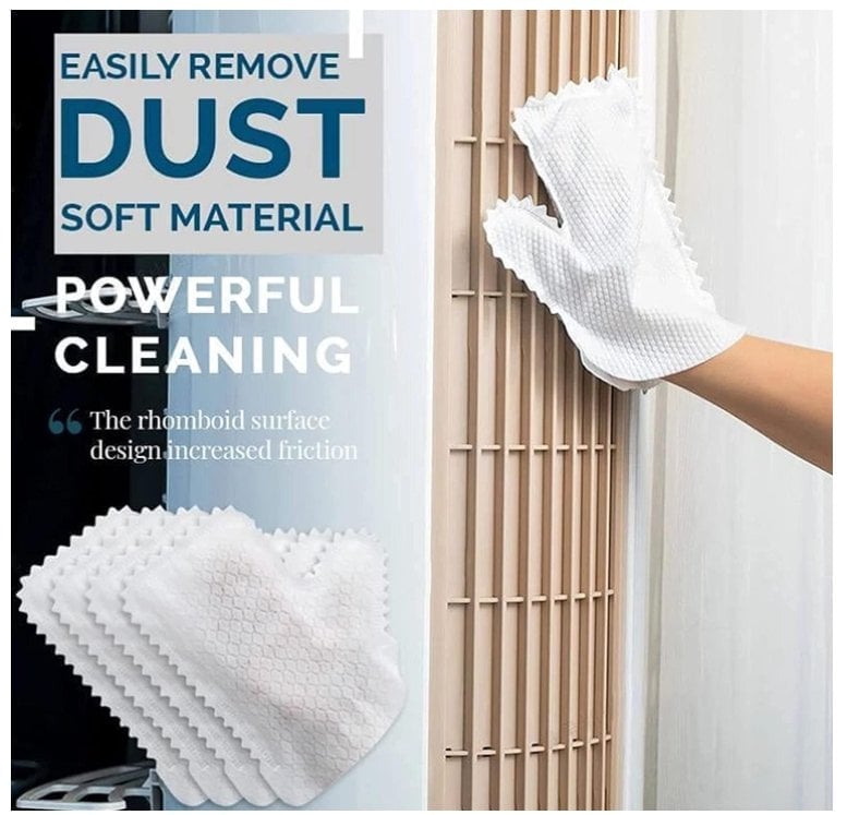 💥Last Day 70%OFF💥- Dust Removal Gloves (🔥BUY 5 GET 3 FREE)
