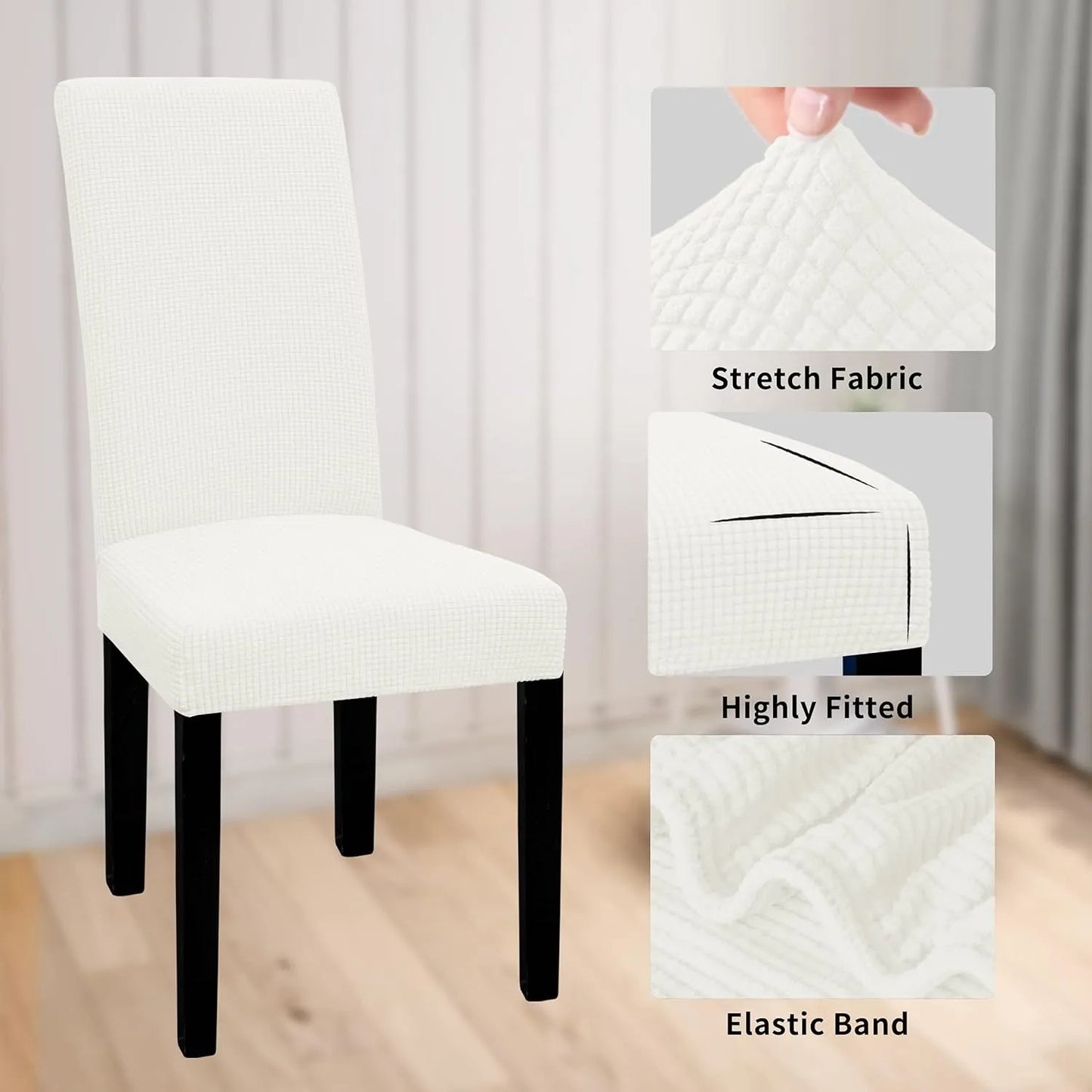 PrettyGuard™ Chair Covers – Instantly Revive Old Chairs!