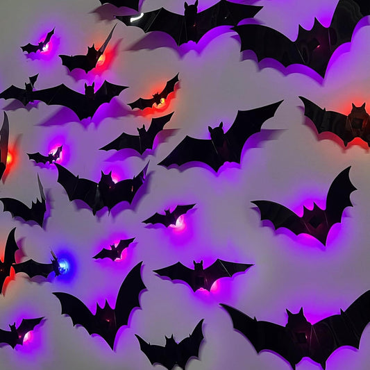 🎁🔥 3D Bat Light Design LED Decorations