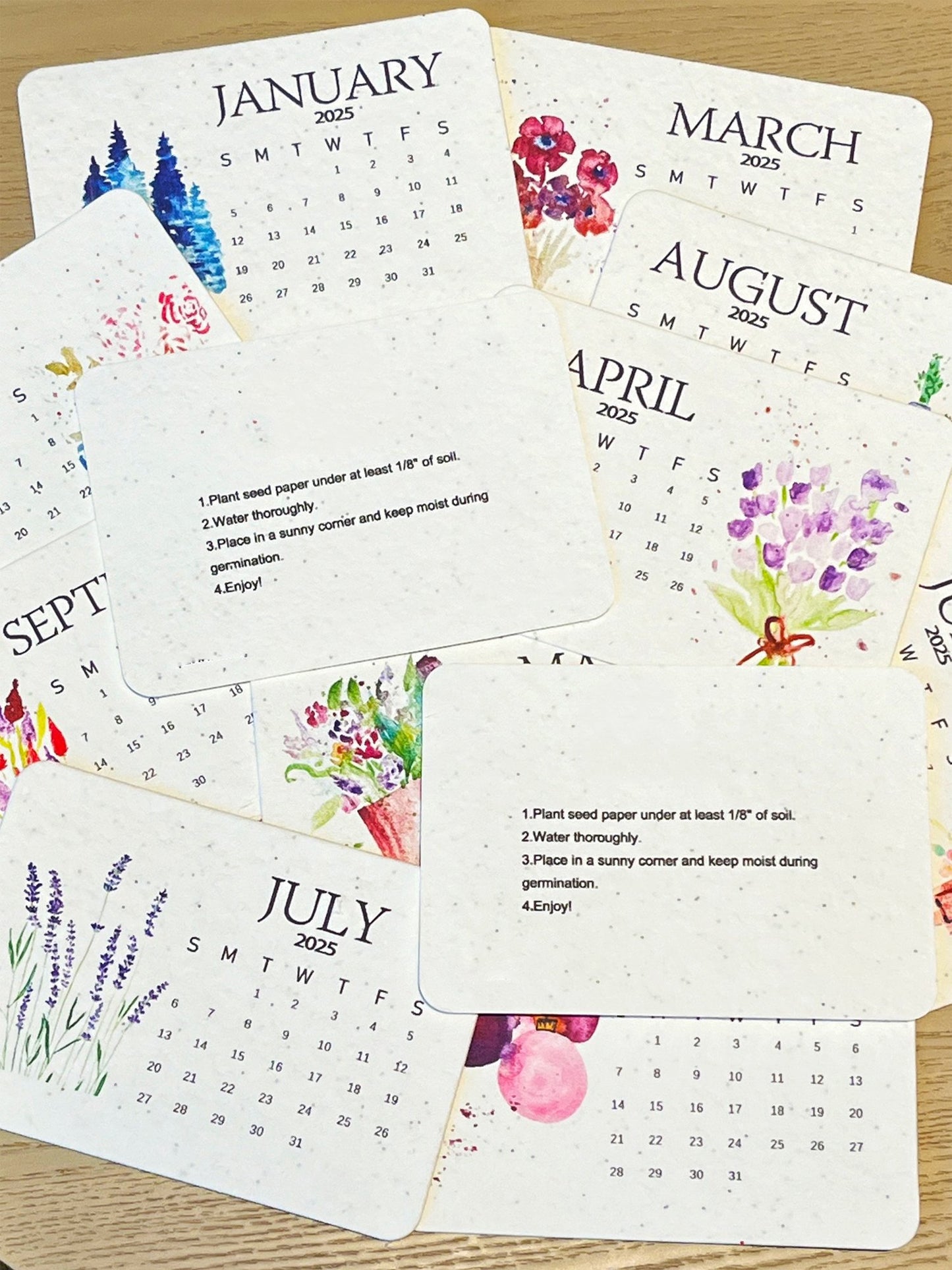 ✨Last day promotion 49% off - 🌱Eco-Friendly Plantable Seed Calendar 2025