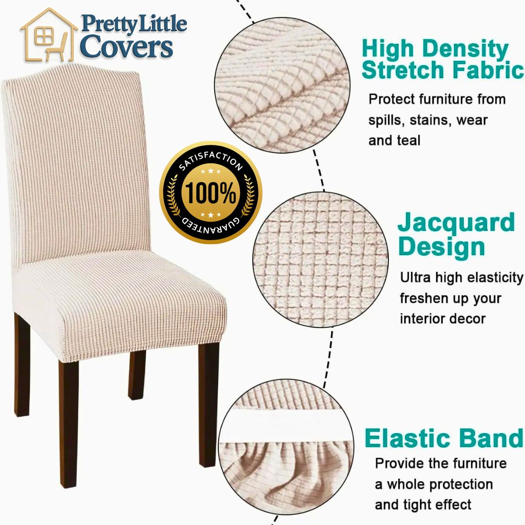 PrettyGuard™ Chair Covers – Instantly Revive Old Chairs!