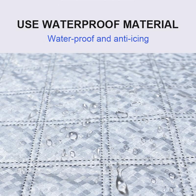 🚗 BUY 1 GET 1 FREE! ✨ 4-Layer Magnetic Windshield Car Cover - Thermal Insulation & Frost Protection with Easy Installation ❄️🔗