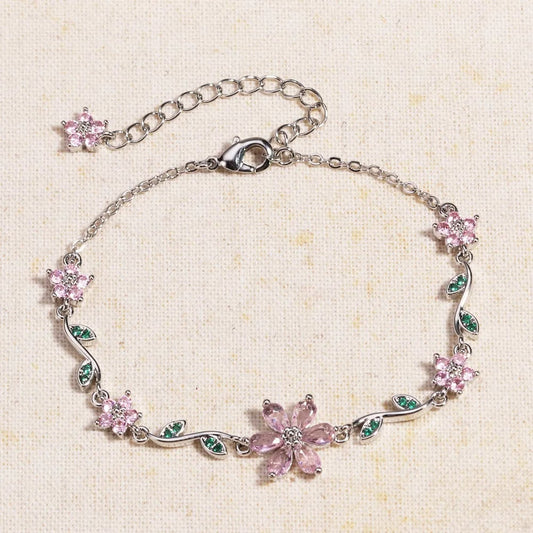 🔥Last Day 50% OFF -🌼✨Flower Bracelet(💫Exquisite Craftsmanship, Lasting Brilliance)