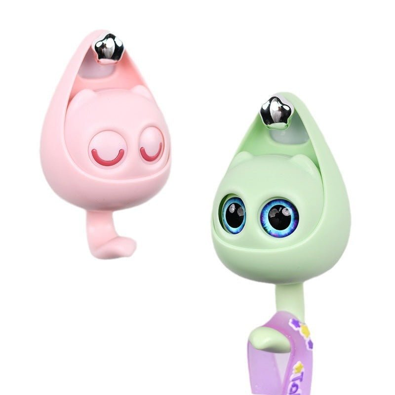 Cute Cat Coat Hook with Blinking Eyes