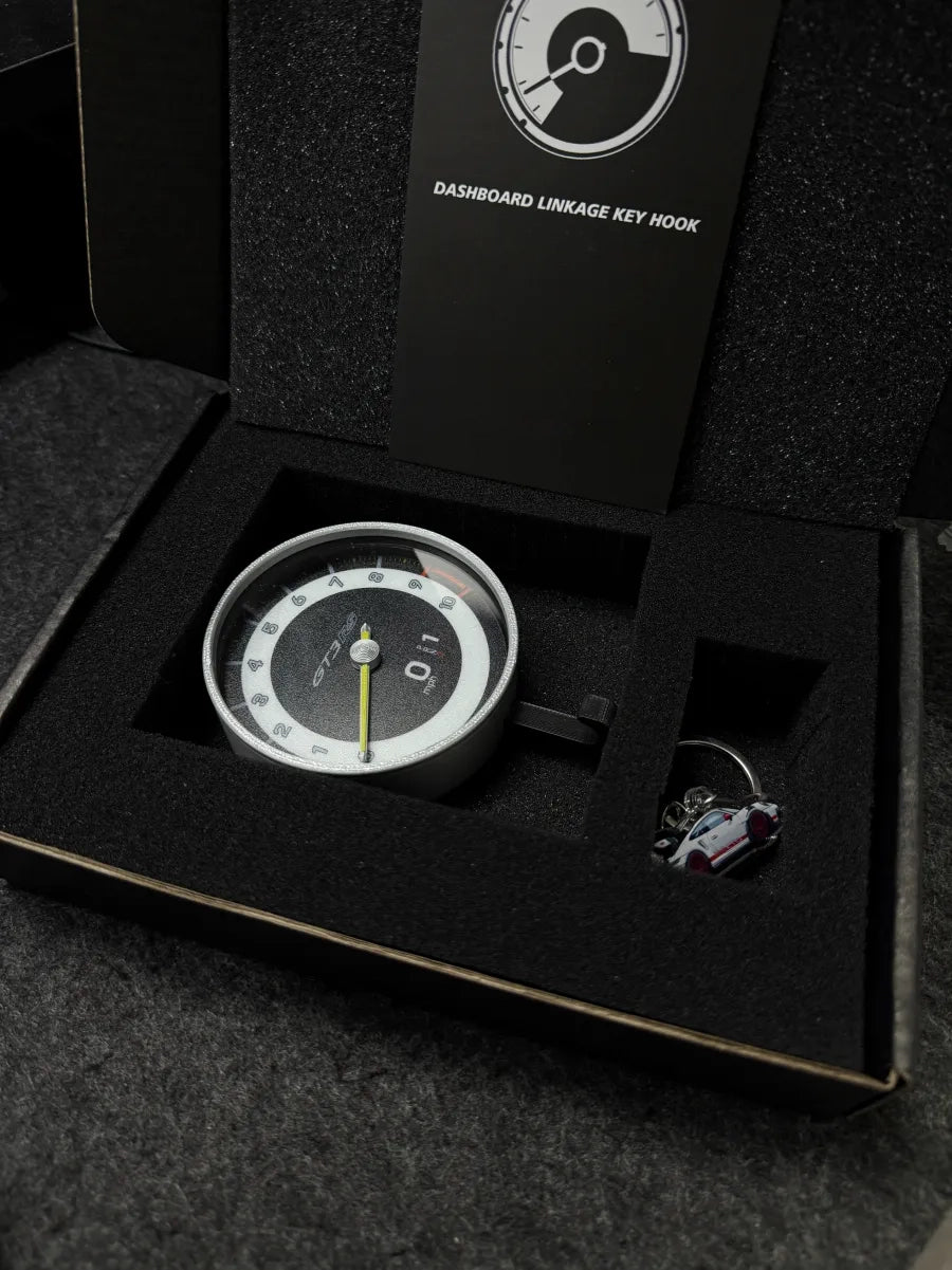 🏎️🚗🚙Handcrafted Porsche 911 GT3 RS RPM Gauge Key Hook