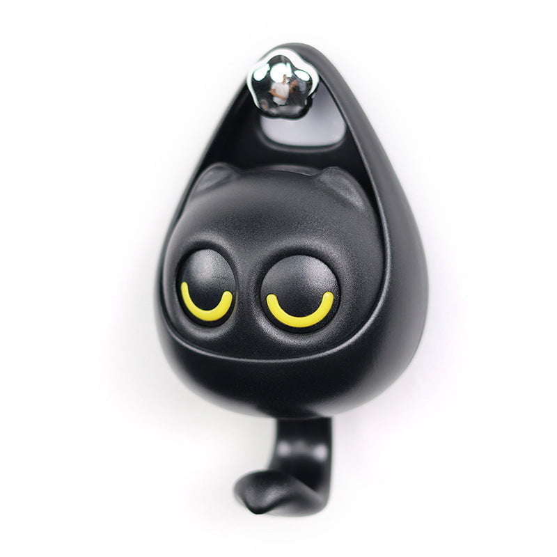 Cute Cat Coat Hook with Blinking Eyes