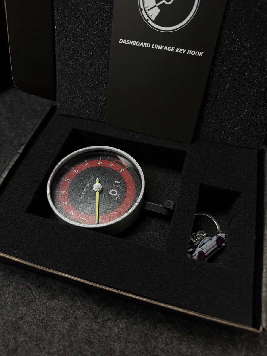 🏎️🚗🚙Handcrafted Porsche 911 GT3 RS RPM Gauge Key Hook