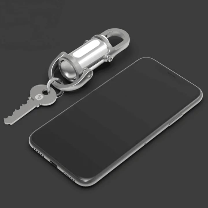 ❄️Winter Discount Frenzy Promotion-49% OFF-🔦Mini Keychain LED Flashlight - Fast Charging Bi-Directional Output Work Light with Emergency SOS