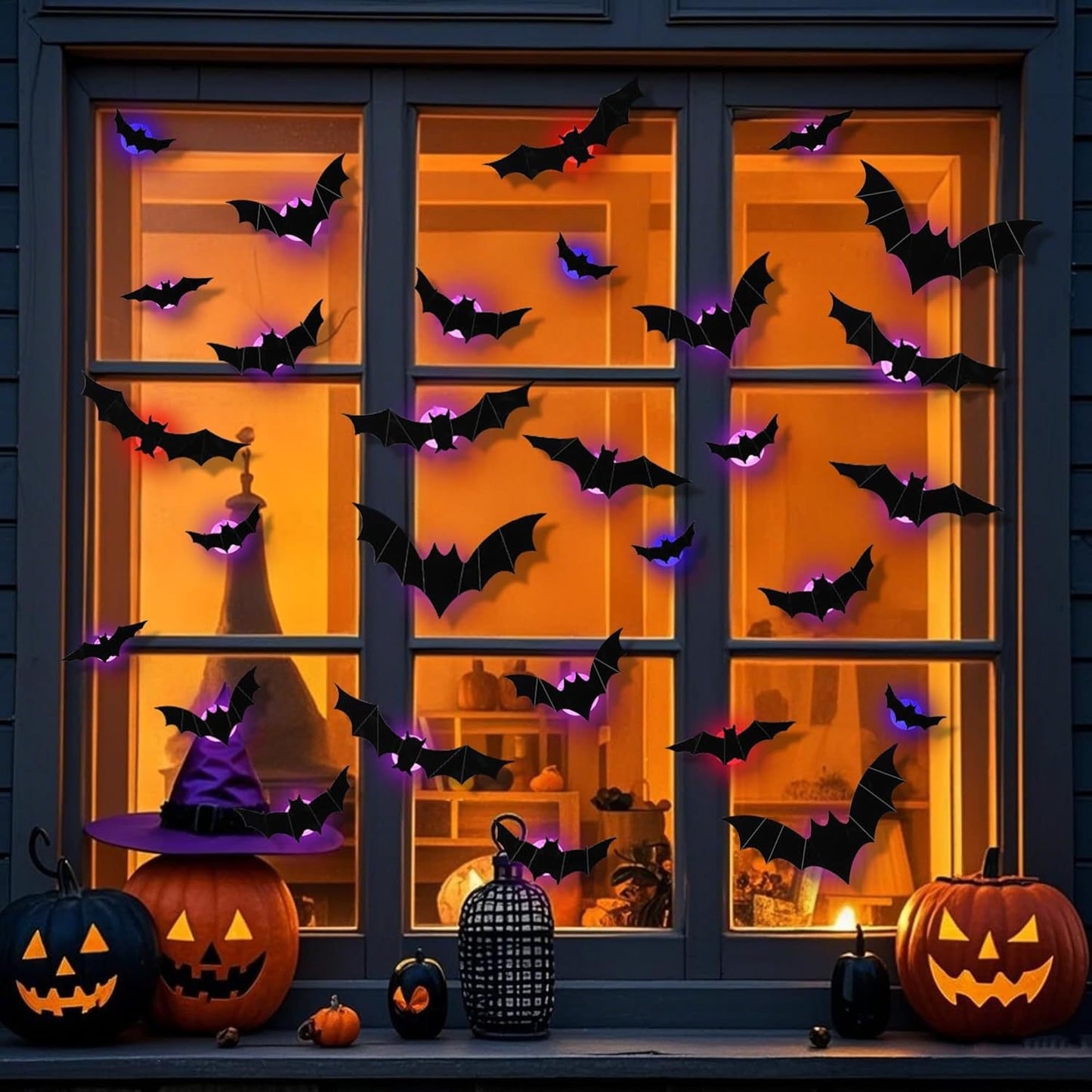 🎁🔥 3D Bat Light Design LED Decorations