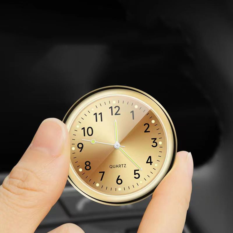🔥Vintage gift-Luminous decoration mini clock for car/motorcycle/Sewing machine