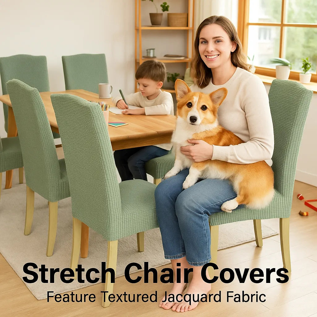PrettyGuard™ Chair Covers – Instantly Revive Old Chairs!