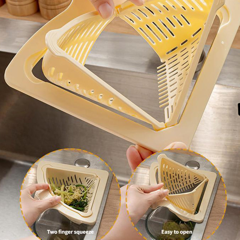 ✨LAST DAY PROMOTION - 50%OFF✨Magnetic Suction Space-Saving Corner Sink Strainer
